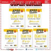 Hoca Kafası KPSS Öğreten Yaprak Test Seti 5 Kitap
