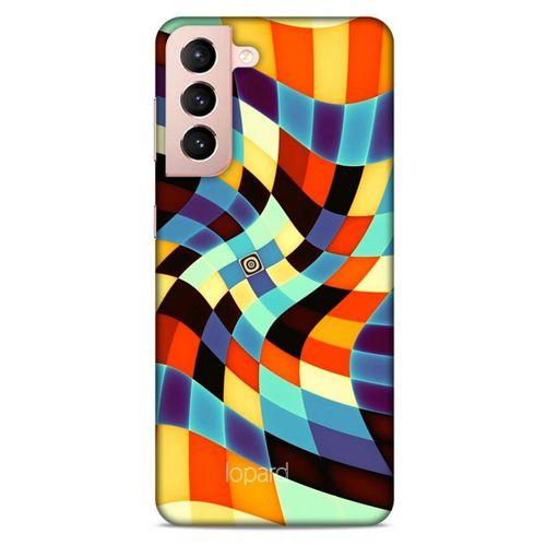 Lopard Samsung Galaxy S21 Uyumlu Kılıf Pastel Renkler (28) Arka Kapak