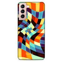 Lopard Samsung Galaxy S21 Uyumlu Kılıf Pastel Renkler (28) Arka Kapak