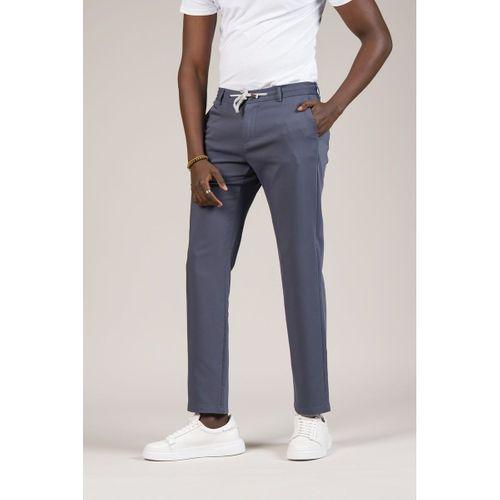 Regular Fit Beli İplikli Ve Lastikli Likralı Pamuklu Yazlık Jogger Pantolon