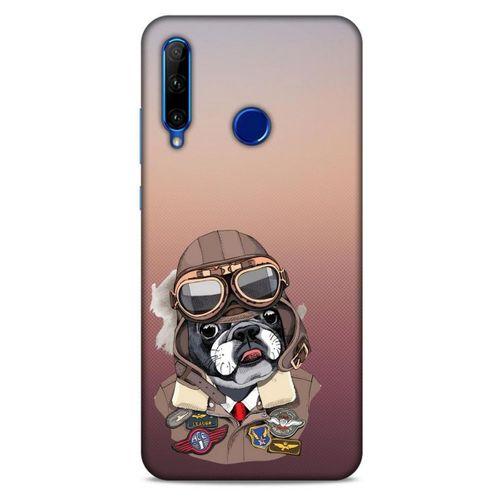 Animax Pilot Bulldog Huawei Honor 20 Lite Kılıf Desenli Silikon