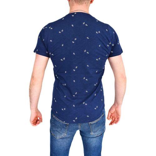 Erkek Sıfır Yaka Tişört T-771 BGL-ST01835