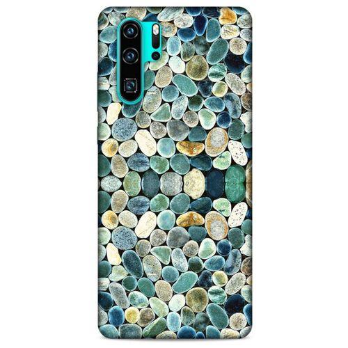 Huawei P30 Pro Kılıf Baskılı Özel Seri Taşlı (48) Bumper Kılıf