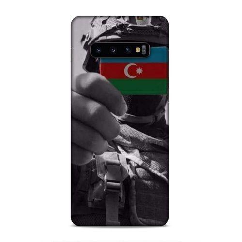 Samsung Galaxy S10 Plus Uyumlu Kılıf Azarbaijan (40) Fit Silikon Kılıf Asker