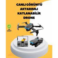 Wifi Fpv Canlı Görüntü Aktarımlı Katlanabilir Drone