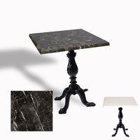 Dockers Çipa 1001 Döküm Ayak Kare Masa 70x70 cm - (Werzalit, Wermodin ve Allzalit Tabla) - Teramo