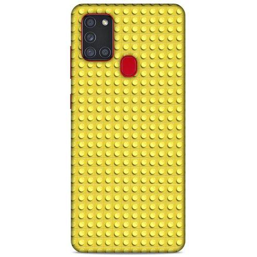 Lopard Samsung Galaxy A21s Uyumlu Kılıf BloX (6) Silikon Kılıf Sarı