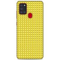 Lopard Samsung Galaxy A21s Uyumlu Kılıf BloX (6) Silikon Kılıf Sarı