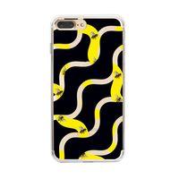 iPhone 8 Plus Wavy Bee Premium Şeffaf Silikon Kılıf