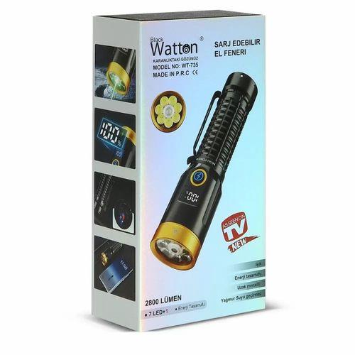 2800 Lümen Özel Seri Yeşil Lazer Özellikli Mıknatıslı  Wt-735