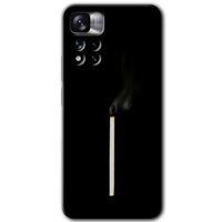 Potkal Hediye Fabrikası Xiaomi Redmi Note 11 Pro Plus 5G Kılıf HD Desen Baskılı Arka Kapak - Sönmüş Kibrit