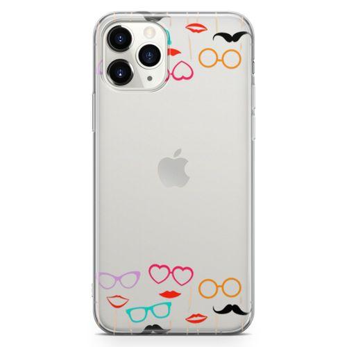 Apple iPhone 11 Pro Kılıf Cerceveler Arka Kapak Koruma Desenli Full Koruyucu