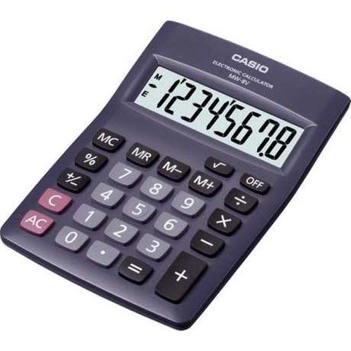 Casio Ms-20uc-jbu 12 Hane Lacivert Desenli Masa Üstü Hesap Makinesi