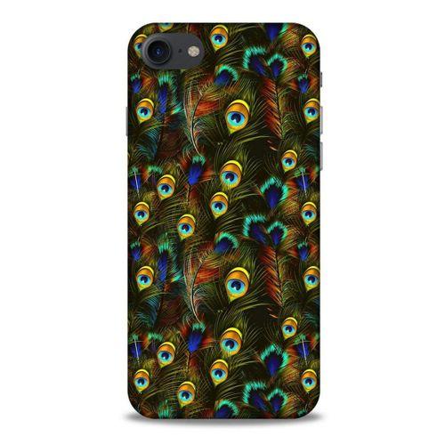 Apple Iphone 8 Kılıf Desenli Özel Seri Tüyler (11) Tam Koruma