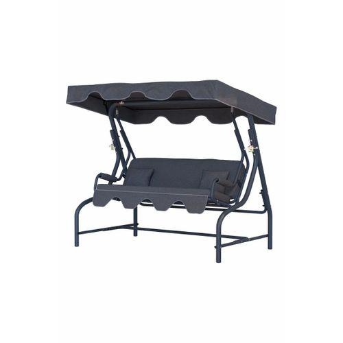 Yekta 3 Kişilik Bahçe Salıncağı Balkon Salıncak 200 cm Antalya