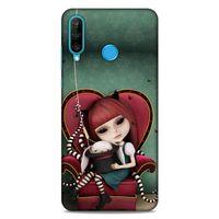 Lopard Huawei P30 Lite Uyumlu Kılıf Manipülasyon ☻ (1) Kılıfı Baskılı
