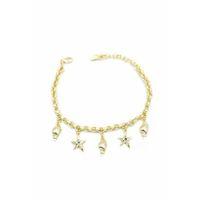 Deniz Kabuğu Charm Bileklik - Altın