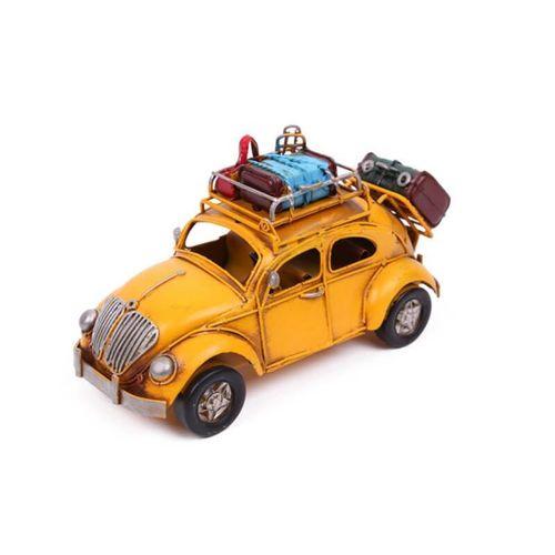 Dekoratif Metal Araba Çerçeveli Biblo Dekoratif Hediyelik