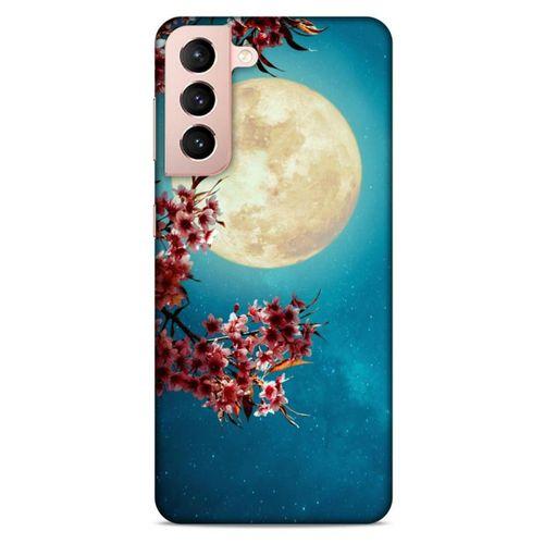 Lopard Samsung Galaxy S21 Uyumlu Kılıf Bahar (48) Bumper Kılıf Ayışığı