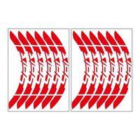 YAMAHA Yamaha Reflektör Kırmızı Ybr Uyumlu Büyük 1 Set Jant Şeridi