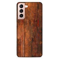 Lopard Samsung Galaxy S21 Uyumlu Kılıf Wood'X (4) Koruma Kılıfı Desenli