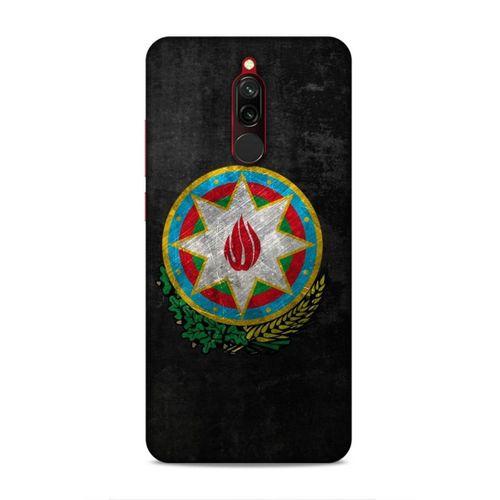 Xiaomi Redmi 8 Uyumlu Kılıf Azarbaijan (39) Liquid Crystal Kılıf Amblem
