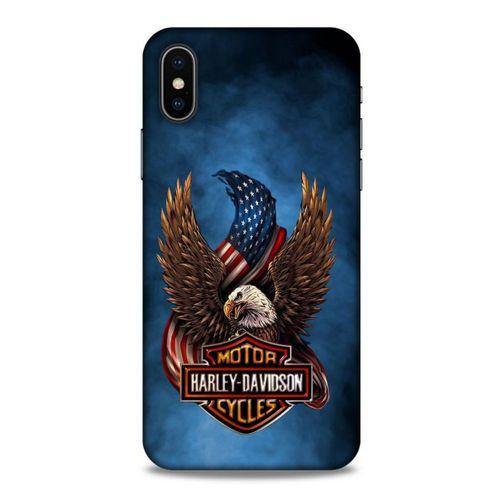 Apple iPhone XS Uyumlu Kılıf Motorsiklet (2) Kabı Harley Davidson
