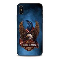 Apple iPhone XS Uyumlu Kılıf Motorsiklet (2) Kabı Harley Davidson
