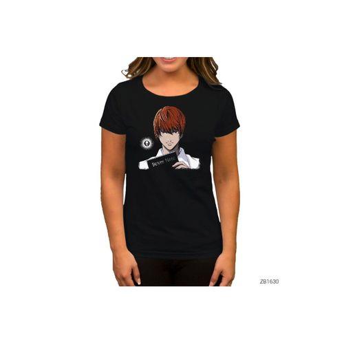 Death Note The Book Siyah Kadın Tişört