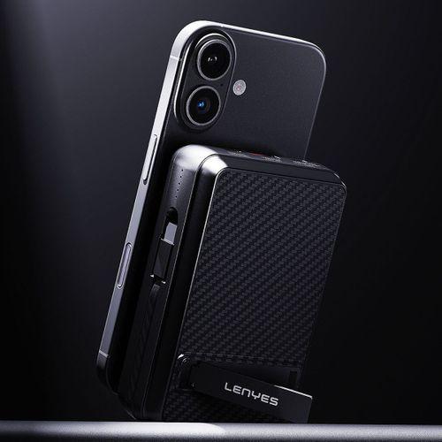 Lenyes PX274D PD 22.5W Standlı M-safe Şarj Özellikli Wireless Powerbank 15W 20000mAh