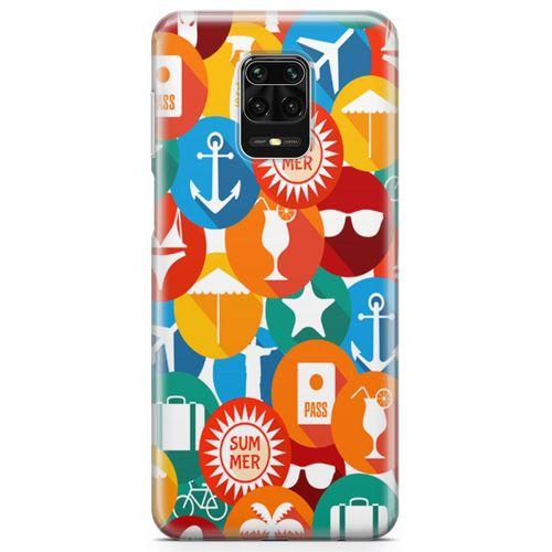 Xiaomi Redmi Note 9 Pro Kılıf Yaz Arka Kapak Koruma Desenli Full Koruyucu