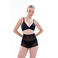 Siyah 2706 Lazer Tül Toparlayıcı Slip Hayalet Külot Korse