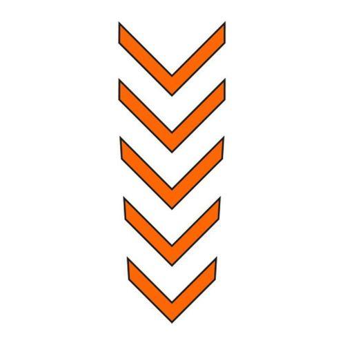 SEVGENT Cg Florasan Turuncu Çamurluk Üst Sticker