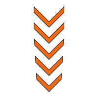 SEVGENT Cg Florasan Turuncu Çamurluk Üst Sticker
