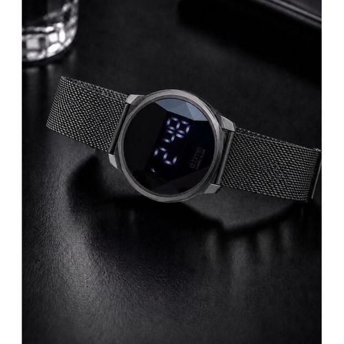 Dijital Led Dokunmatik Ekranlı Suya Dayanıklı 2 Yıl Garantili 3 ATM Unisex Kol Saati VS.BLKT.1109