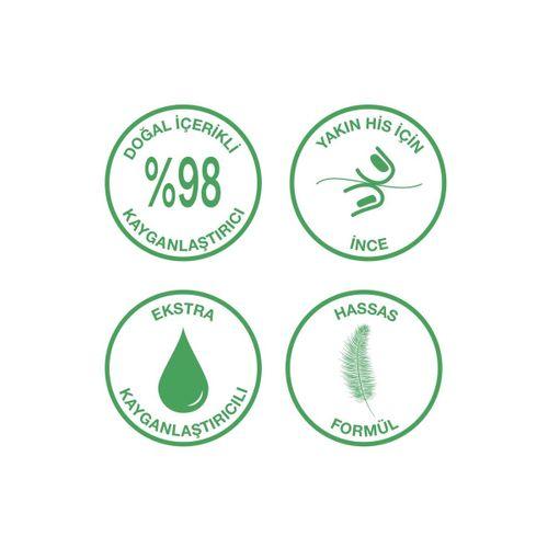 Naturals 40'lı Doğal Kayganlaştırıcılı İnce Prezervatif