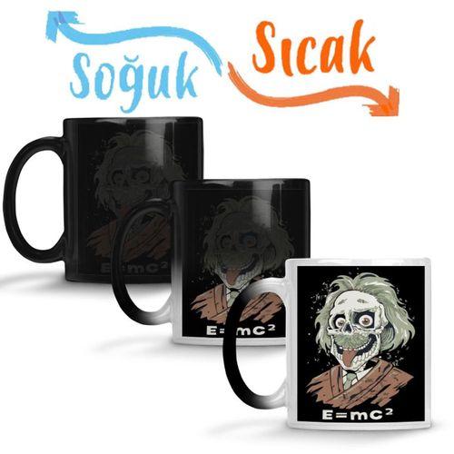 E=mc2 Matematik Sihirli Kupa Bardak Porselen