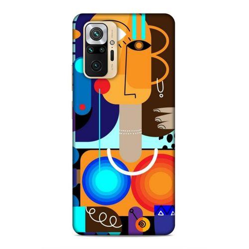 Xiaomi Redmi Note 10 Pro Uyumlu Kılıf Face'X 43 Thin Fit Kılıf Daireli