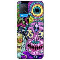 Oppo A54 4G Uyumlu Kılıf Rick And Morty (47) Crystal Flex Kılıf Decoy Mortys