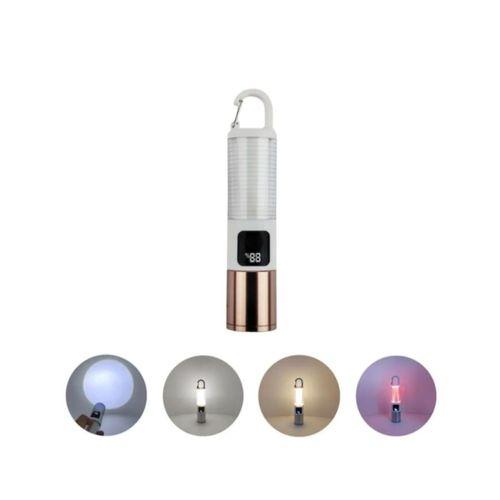 Led Kamp Lambası Usb Şarjlı 500 Lümen Parlaklık Güç Göstergeli Taşınabilir Fener
