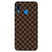 Gömlek (5) Desenli Silikon Kapak Telefon Kabı Samsung Galaxy A30 Kılıf