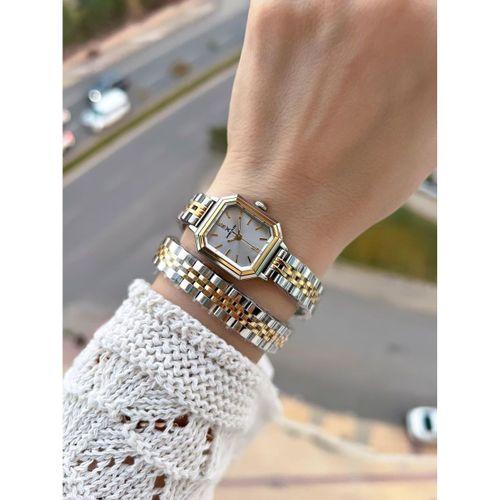 Daniel Klein Dolamalı Çelik Kordonlu 2 Yıl Garantili 3 Atm Suya Dayanıklı Kadın Kol Saati+Bileklik 3