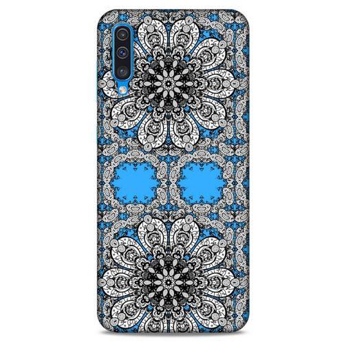 Samsung Galaxy A50 Uyumlu Kılıf Mavi Delisi (34) Slim Armor Kılıf Sanat