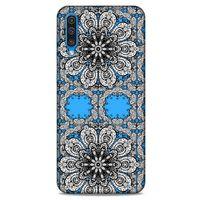 Samsung Galaxy A50 Uyumlu Kılıf Mavi Delisi (34) Slim Armor Kılıf Sanat
