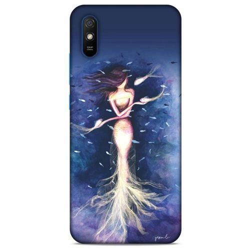 Y.Liva-2021 Özel Seri Deniz Kızı Xiaomi Redmi 9A Kılıf Silikon Kapak