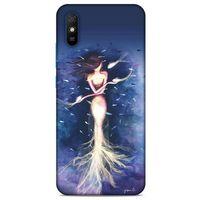 Y.Liva-2021 Özel Seri Deniz Kızı Xiaomi Redmi 9A Kılıf Silikon Kapak
