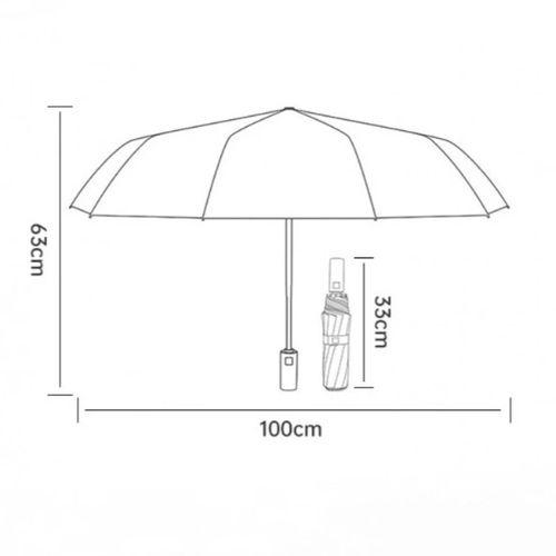Siyah El Fenerli Şemsiye