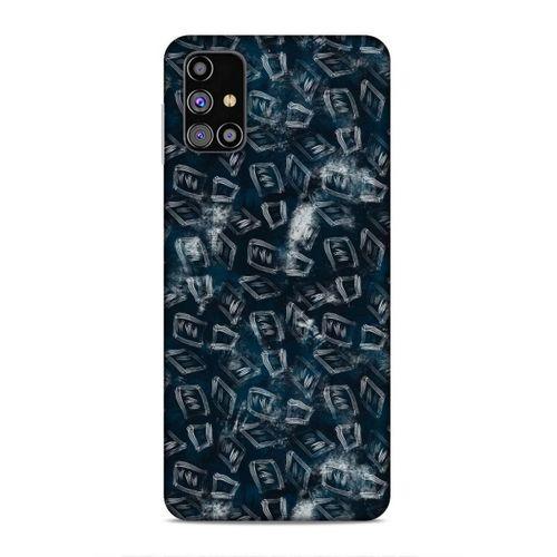 Samsung Galaxy M31s Uyumlu Kılıf Utopia (30) Silicone Case Pembe Yeşil