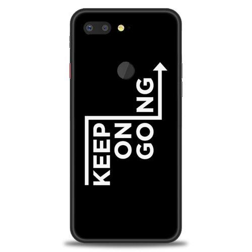 General Mobile GM 9 Pro Kılıf HD Baskılı Kılıf - Keep On Going + Tam Ekran Koruyucu