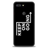 General Mobile GM 9 Pro Kılıf HD Baskılı Kılıf - Keep On Going + Tam Ekran Koruyucu